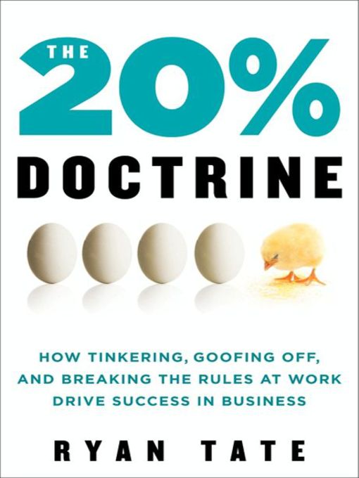Title details for The 20% Doctrine by Ryan Tate - Wait list